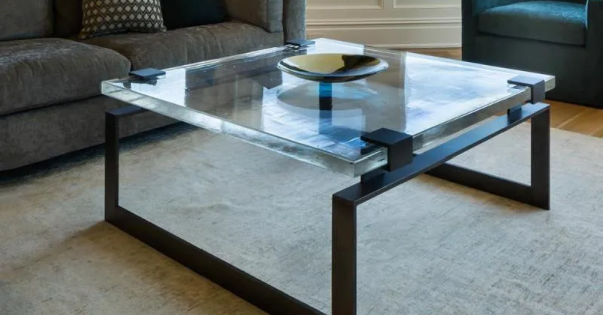 Cast Glass Table