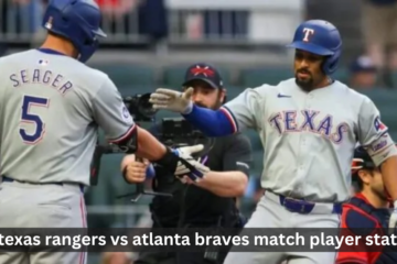 Texas Rangers vs Atlanta Braves Match Player Stats