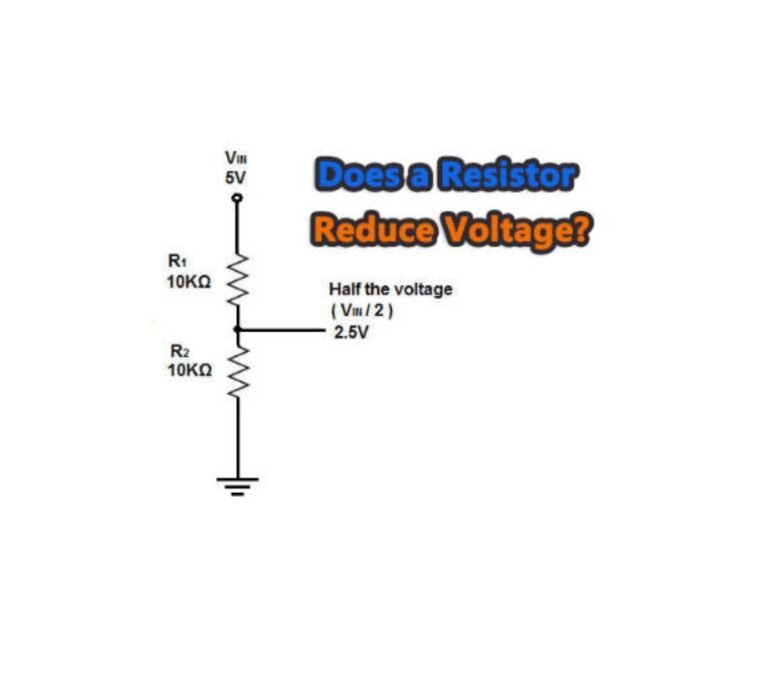 How Does a Resistor Reduce the Voltage?