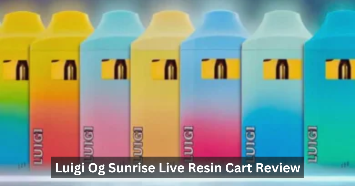 Luigi Og Sunrise Live Resin Cart Review