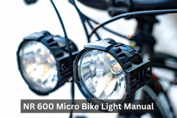 NR 600 Micro Bike Light Manual