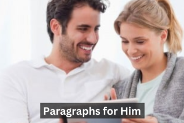 Paragraphs for Him