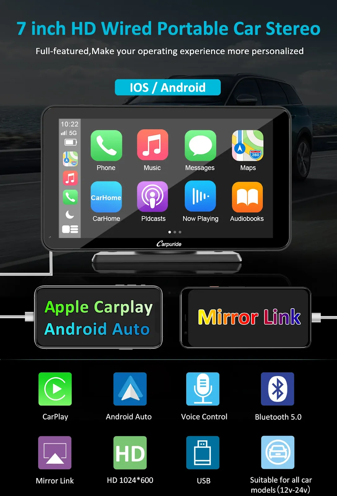 CarPlay Screens for Cars