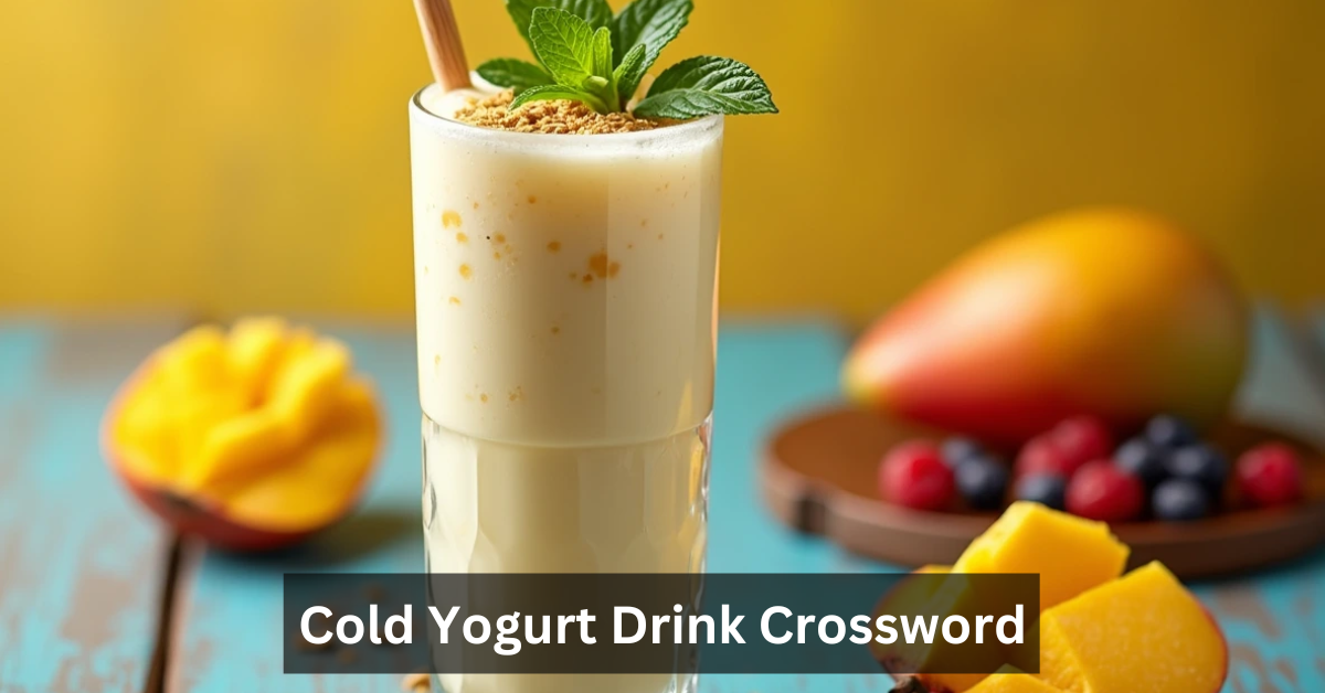 Cold Yogurt Drink Crossword