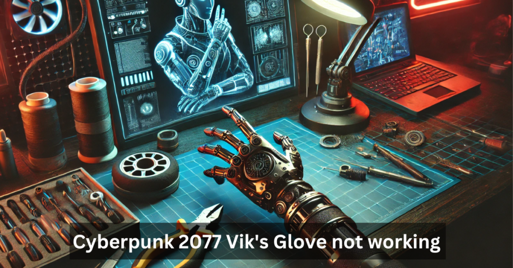 Cyberpunk 2077 Vik's Glove not working