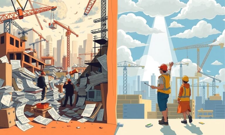 Construction Software Adoption Triples as Smart Site Management Systems Replace Traditional Paper Documentation