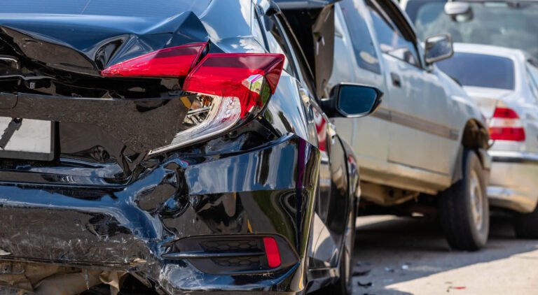 Determining fault in multi-vehicle collisions